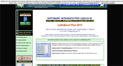 Desktop Screenshot of giocodellottoesuperenalotto.it